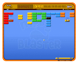 Le casse-brique spcial GuppY en action