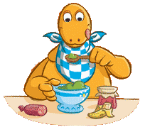 Casimir se régale avec le Gloubi-boulga