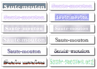 Logos crs sur Cooltext
