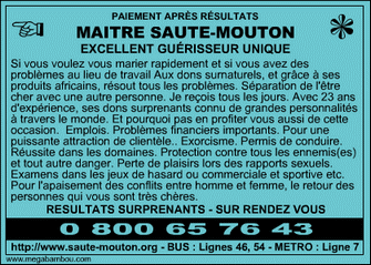 Le flyer de GuppY marabout