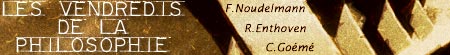 Les vendredis de la philosophie