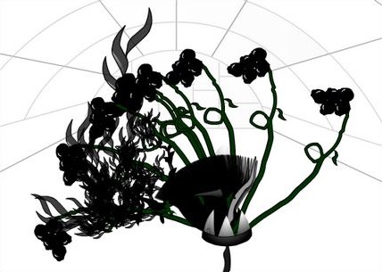 La fleur virtuelle de Saute-Mouton