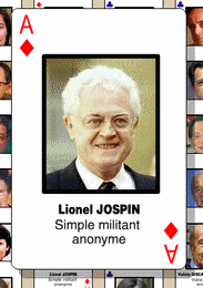 Jospin : simple militant anonyme
