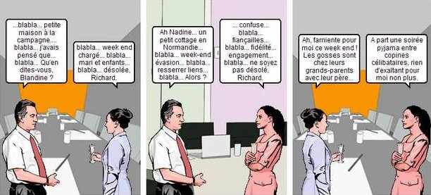 Le strip que j'ai créé